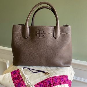 Tory Burch McGraw Triple-Compartment Satchel